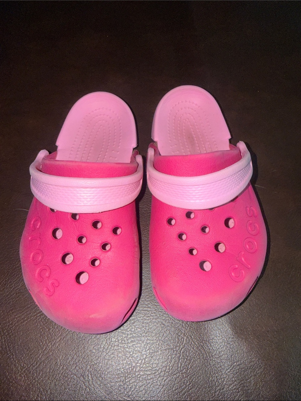 CROCS Kids Pink Ombre Classic Clog